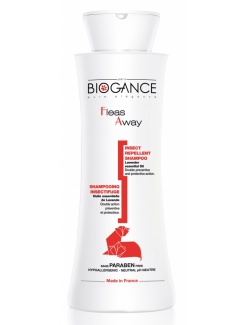 BIOGANCE Fleas Away Cat shampoo 250 ml (Repelentný šampón proti parazitom pre mačky) 