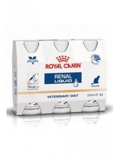 Royal Canin Renal Feline Liquid 3x200ml