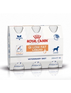 ROYAL CANIN GI Low Fat Liquid 3x200ml