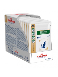 Royal Canin Vet Diet Wet Cat Obesity 12 x 100g