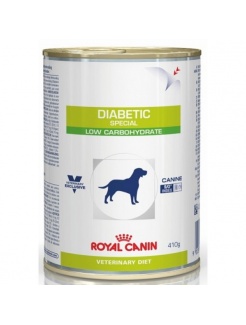 Royal Canin Vet Diet Dog Diabetic Low Starch konzerva 410 g
