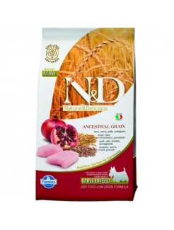 Farmina N&D dog LG adult mini chicken&pomegranate