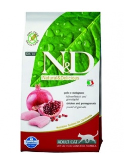 Farmina N&D cat GF adult chicken&pomegranate PRIME