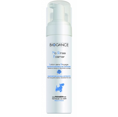 BIOGANCE No rinse foamer Dog (pena) 200 ml (Bezoplachový šampón) 