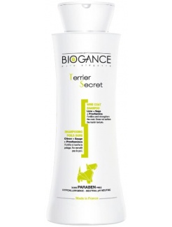 BIOGANCE Terrier Secret (Wire Coat) shampoo 250 ml (Šampón pre teriérov) 