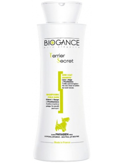 BIOGANCE Terrier Secret (Wire Coat) shampoo (Šampón pre teriérov) 