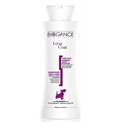 BIOGANCE Long Coat shampoo 250 ml (Šampón pre dlhú srsť) 
