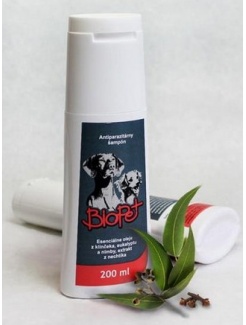 BIOPET - Antiparazitárny šampón pre psov - 200ml