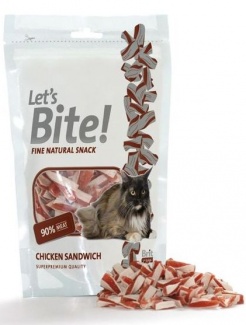 Brit Care Let´s Bite! Chicken Sandwich 90% Meat 80g