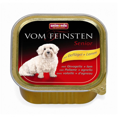 Animonda Vom Feinsten dog SENIOR hydina a jahňa 11x150 g 