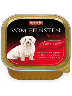 Animonda Vom Feinsten dog SENIOR hovädzie a kura 150 g