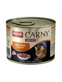 Animonda CARNY® cat Adult hovädzie a kura konzerva 6x200 g 