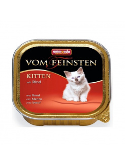 Animonda Vom Feinsten cat Kitten hovädzie 16x100 g