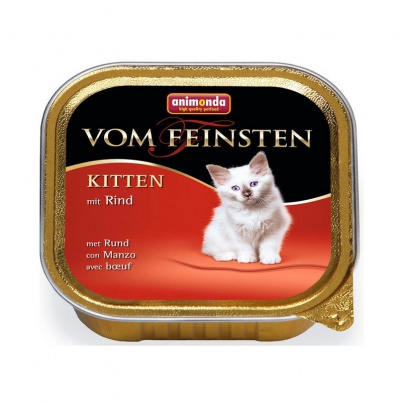 Animonda Vom Feinsten cat Kitten hovädzie 16x100 g