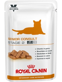 Royal Canin VET Care CAT Wet Senior Consult Stage 2 12x100g