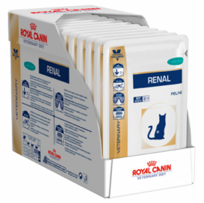 Royal Canin Vet Diet Wet Cat Renal with Fish 12 x 85 g