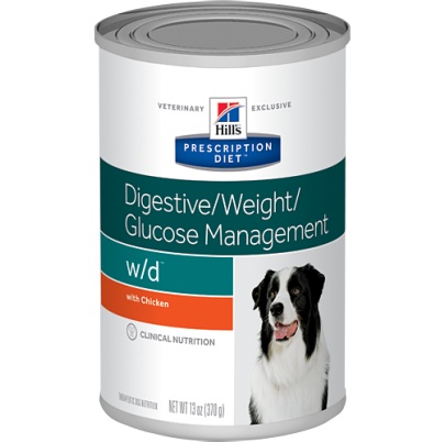  HILLS Diet Canine w/d KONZ 370 g 