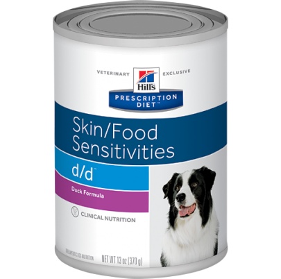 HILLS Diet Canine d/d Duck&Rice KONZ 370 g 