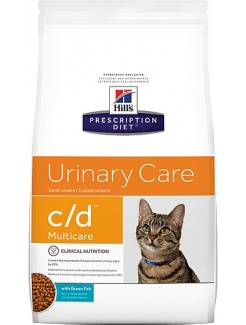 HILLS Diet Feline c/d Ocean&Fish Dry