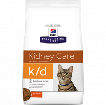 HILLS Diet Feline k/d chicken dry