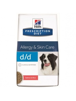 HILLS Diet Canine d/d Salmon&Rice Dry