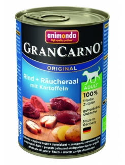 Animonda GRANCARNO® dog adult hovädzie,údený úhor,zemiaky