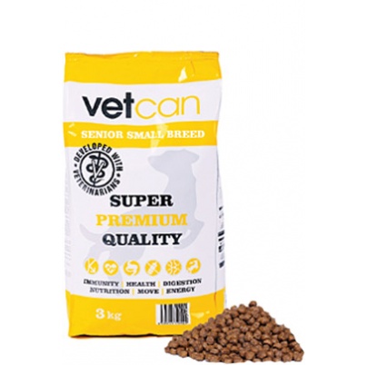 Vetcan Light & Senior Small Breed 3 kg