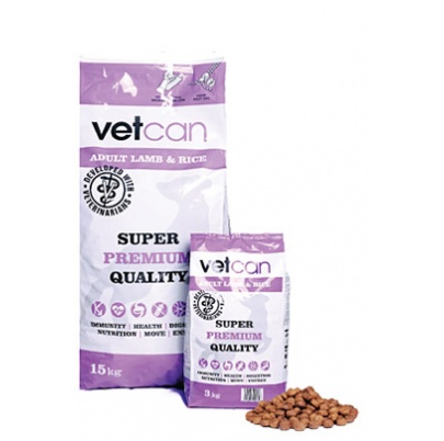 Vetcan Adult  Lamb & Rice 