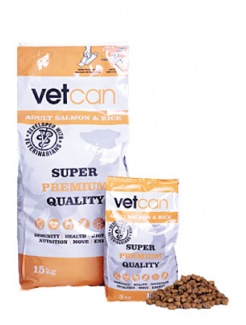 Vetcan Adult  Salmon & Rice 