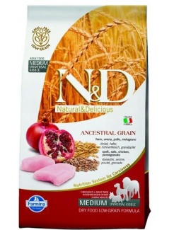 Farmina N&D dog LG adult medium chicken&pomegranate