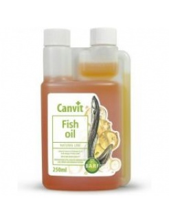 Olej Canvit Fish Oil Natural line 250 ml rybí olej