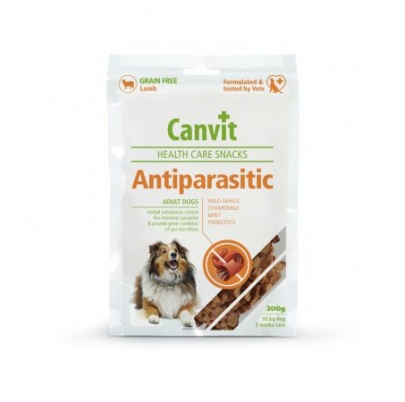 Pamlsok Canvit Health Care dog Antiparasitic Snack 200 g 