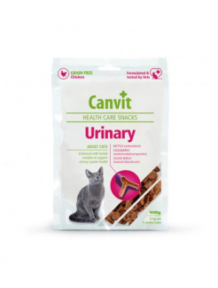 Pamlsok Canvit Health Care cat Urinary Snack 100 g (posledné 4 kusy)