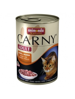 Animonda CARNY® cat Adult hovädzie a kura 