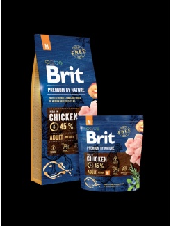 Brit Premium by Nature dog Adult M