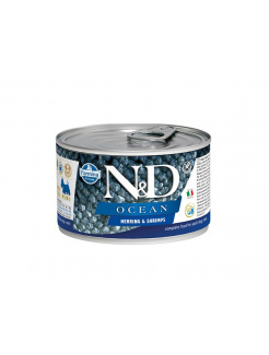 Farmina N&D dog OCEAN Herring & Shrimps konzerva