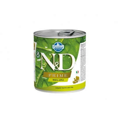 Farmina N&D dog PRIME Boar & Apple konzerva