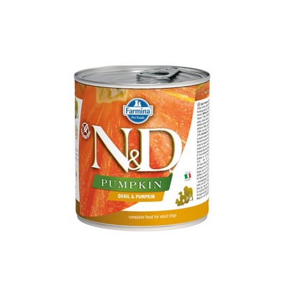 Farmina N&D dog PUMPKIN & Quail konzerva