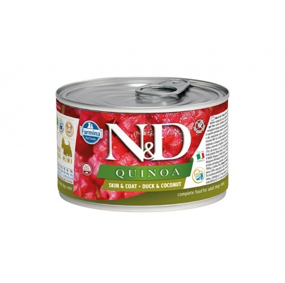 Farmina N&D dog QUINOA Duck & Coconut konzerva