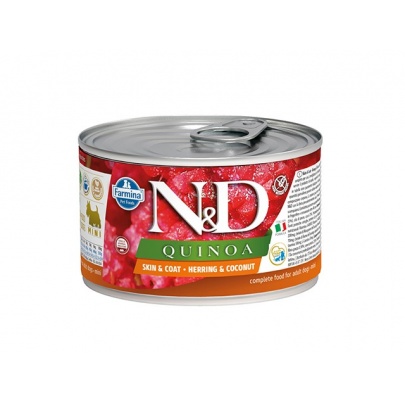 Farmina N&D dog QUINOA Herring & Coconut konzerva
