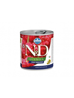 Farmina N&D dog QUINOA Weight management konzerva