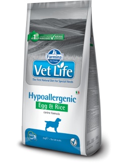 Farmina Vet Life dog Hypoallergenic egg & rice 