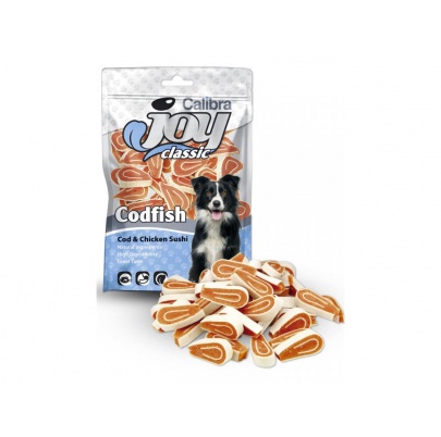 CALIBRA Joy DOG Classic Chicken & Cod Sushi 80g 