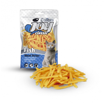  CALIBRA Joy CAT Classic Fish Stripes 70g 