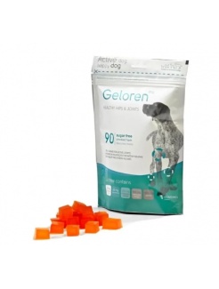Geloren dog žuvacie gélové tablety 90 tbl/450g