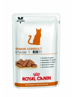 Royal Canin VET Care CAT Wet Senior Consult Stage 1 12x100g