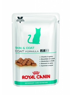 Royal Canin VET Care CAT Wet Skin & Coat 12x100g