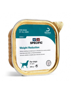 SPECIFIC CRW-1 Low fat / Weight Reduction, 6x300g 