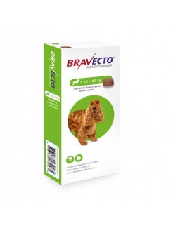 BRAVECTO-žuvacia tableta pre stredne veľké psy (10-20 kg)