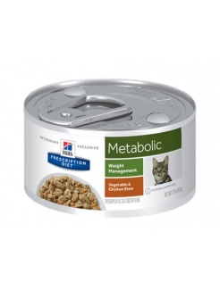 HILLS Diet Feline Stew Metabolic Feline with Chicken & Vegetables 82g